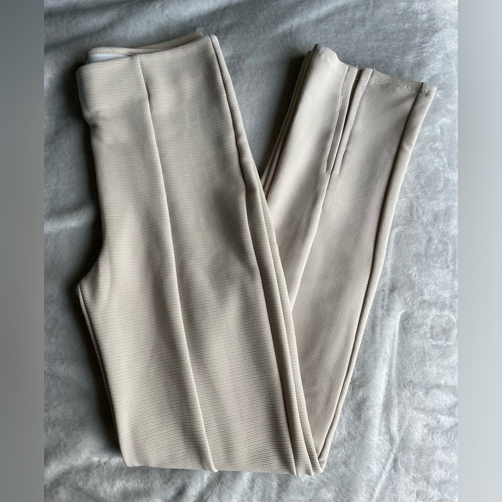H&M SPLIT HEM PANTS